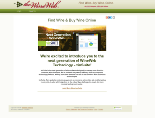 wineweb.com screenshot