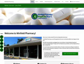 winfieldpharmacy.com screenshot