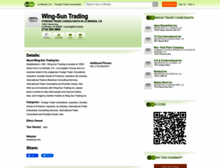 wing-sun-trading-inc.hub.biz screenshot