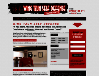 wing-tzun.co.uk screenshot