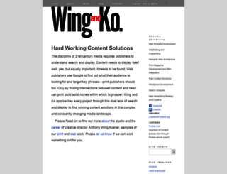 wingandko.com screenshot