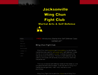 wingchun-fightclub.com screenshot