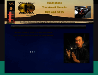wingchun.co.nz screenshot