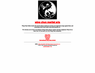 wingchun.org screenshot