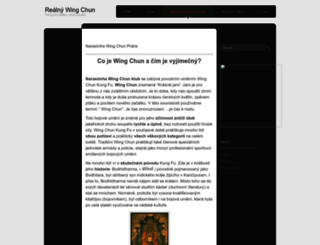 wingchunprague.wordpress.com screenshot