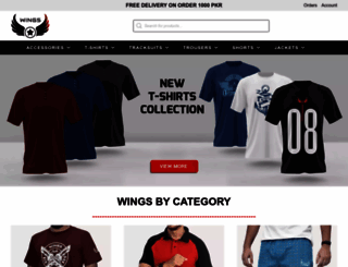 wings.com.pk screenshot