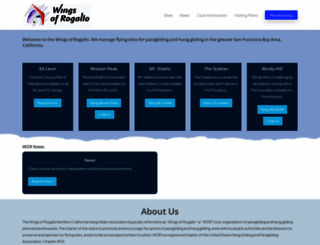 wingsofrogallo.org screenshot