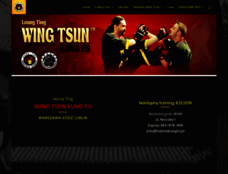 wingtsunlublin.com screenshot