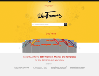 winithemes.com screenshot