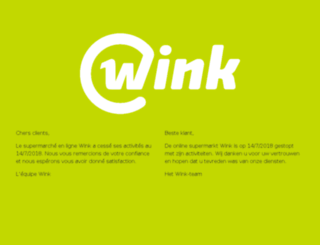 wink.be screenshot