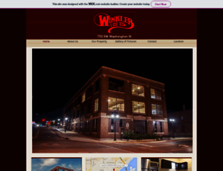 winklerlofts.com screenshot