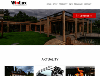 winlux.cz screenshot