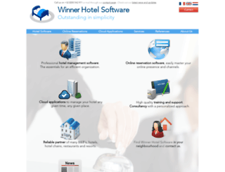 winner-webhotel.com screenshot