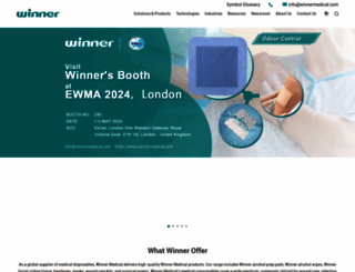 winnermedical.com screenshot