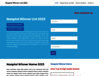 winnernaaptol.co.in screenshot