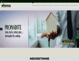 winnernekretnine.com screenshot