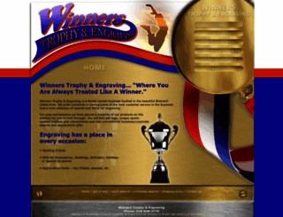 winnersengraving.com screenshot