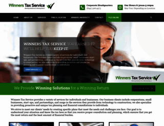 winnerstaxservice.com screenshot