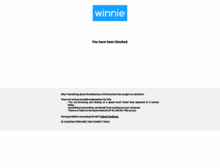 winnie.com screenshot