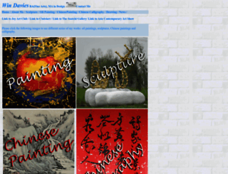 winniedavies.com screenshot