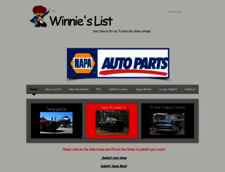 winnieslist.com screenshot
