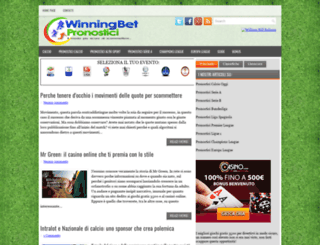 winningbetpronostici.blogspot.com screenshot
