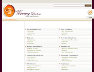 winningdirectories.com screenshot