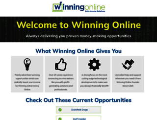 winningonline.co.uk screenshot