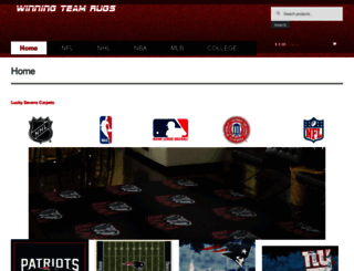 winningteamrugs.com screenshot