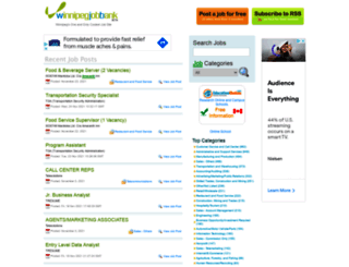 winnipegjobbank.com screenshot