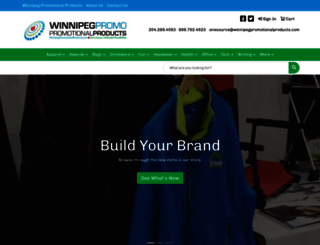winnipegpromotionalproducts.com screenshot