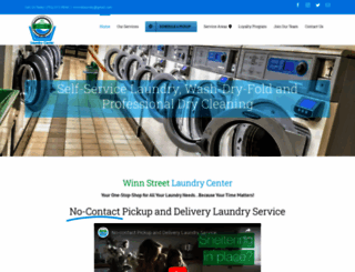 winnstlaundry.com screenshot