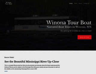 winonatourboat.com screenshot