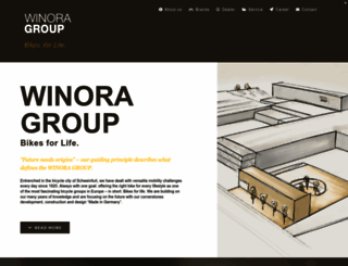 winora-group.de screenshot