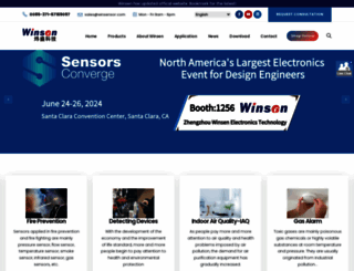 winsen-sensor.com screenshot