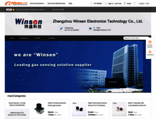 winsensor.en.alibaba.com screenshot