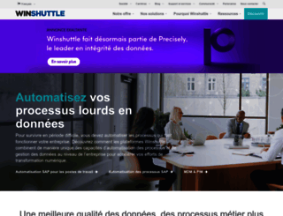 winshuttle.fr screenshot