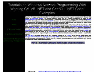 winsocketdotnetworkprogramming.com screenshot