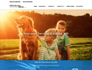 winsteadinsurance.com screenshot