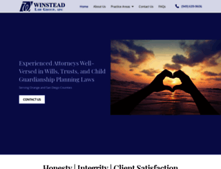 winsteadlaw.net screenshot