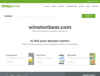 winstonbear.com screenshot