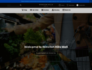 winstonhillsmall.com.au screenshot