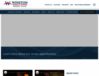 winstonmedical.org screenshot