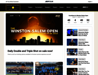 winstonsalemopen.com screenshot