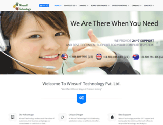 winsurftechnology.com screenshot