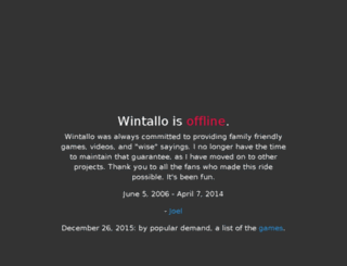 wintallo.com screenshot