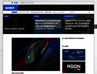 wintech.com.pt screenshot