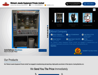 wintechjewelsequipment.com screenshot