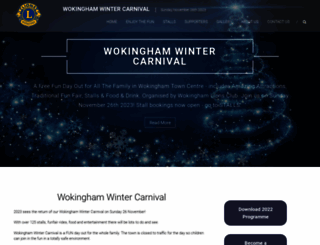 wintercarnival.org.uk screenshot