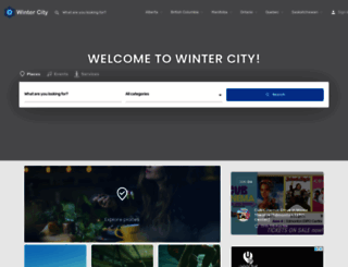 wintercity.ca screenshot